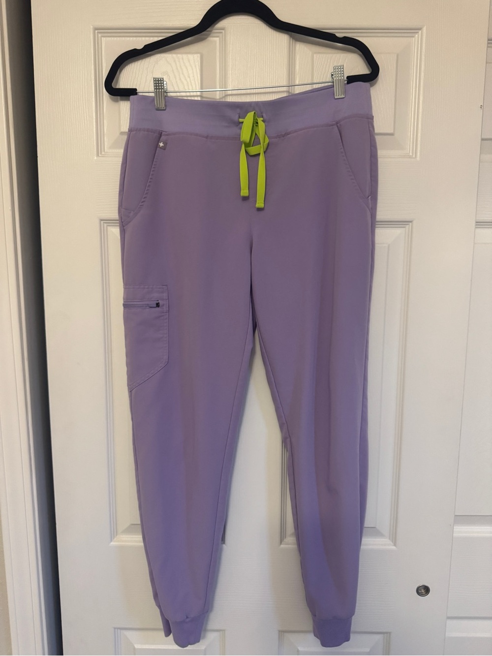 Figs Lavender Drawstring Jogger Scrub Pants